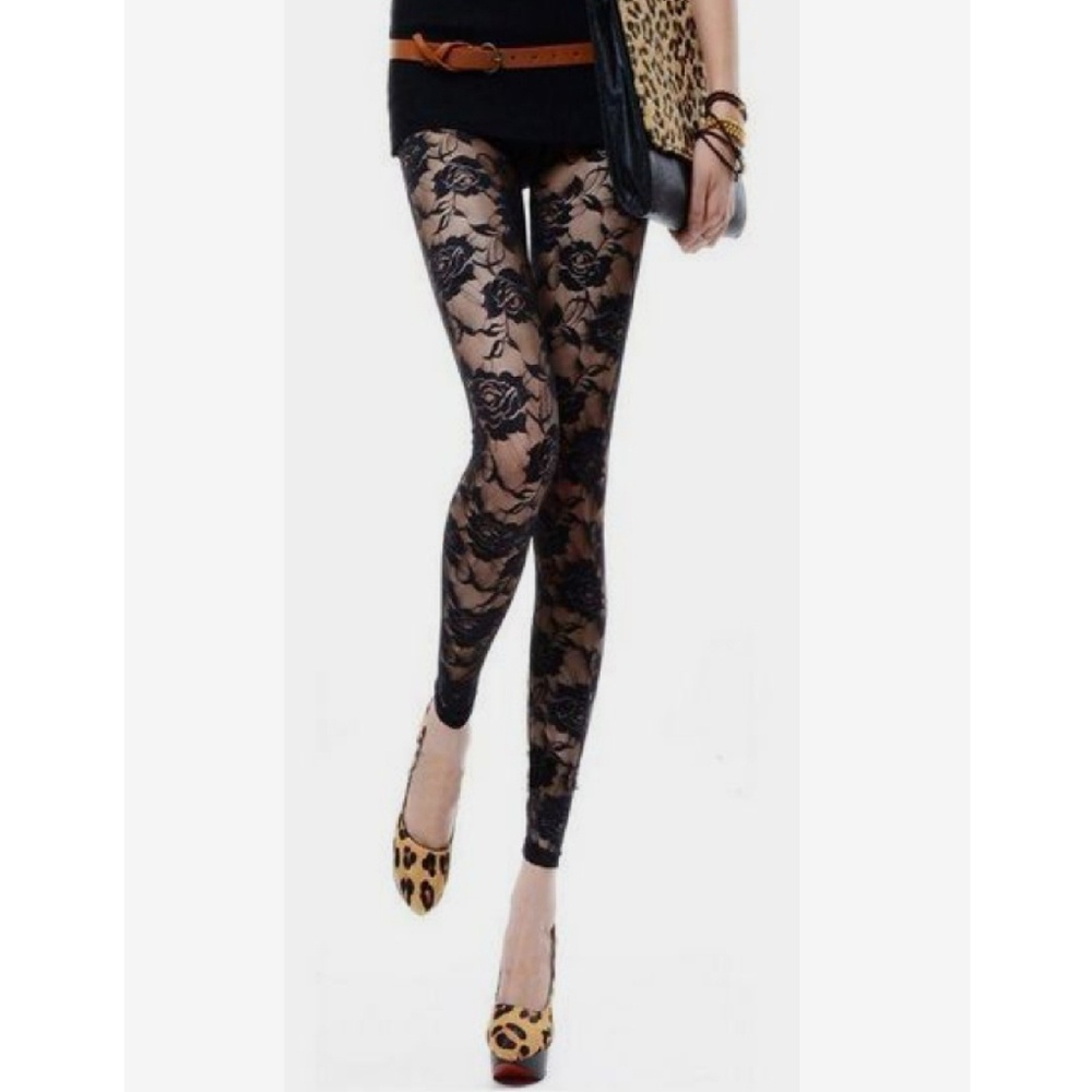 ✔LACE LEGGINGS